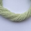 2mm Natural Micro Green Prehnite Stone Faceted Beads Strand