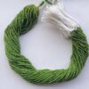 2mm Natural Micro Chrome Diopside Stone Faceted Beads Strand