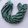 Shop 5mm 6mm Natural Chrysocolla Stone Smooth Heishi Tyre Beads Strand