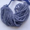 Shop 5mm 6mm Natural Tanzanite Stone Smooth Heishi Tyre Beads Strand