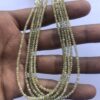 Shop 2mm 3mm Natural Light Yellow Diamond Faceted Rondelle Beads Strand