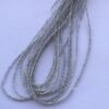 Shop 2mm 3mm Natural Gray Diamond Faceted Rondelle Beads Strand