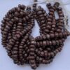 Shop 6mm 8mm Natural Brown Chert Smooth Rondelle Beads