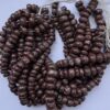 Shop 6mm 8mm Natural Brown Chert Smooth Rondelle Beads