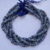 Shop 6mm 8mm Natural Sodalite Smooth Rondelle Beads Strand