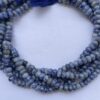 Shop 6mm 8mm Natural Sodalite Smooth Rondelle Beads Strand