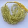 Shop 6mm 8mm Natural Lemon Quartz Smooth Rondelle Beads