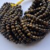 Shop 6mm 8mm Natural Tiger Eye Smooth Rondelle Beads Strand