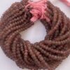 Shop 6mm 8mm Strawberry Quartz Stone Smooth Rondelle Beads