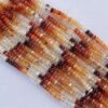 Shop 6mm 8mm Mexican Fire Opal Smooth Rondelle Beads