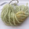 Shop 6mm 8mm Natural Ombre Prehnite Smooth Rondelle Beads