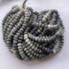 Shop 6mm 8mm Natural Gray Cats Eye Smooth Rondelle Beads