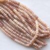 Shop 6mm 8mm Dyed Pink African Opal Smooth Rondelle Beads